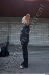 Whole Body Man T poses White Casual Average Standing Street photo references